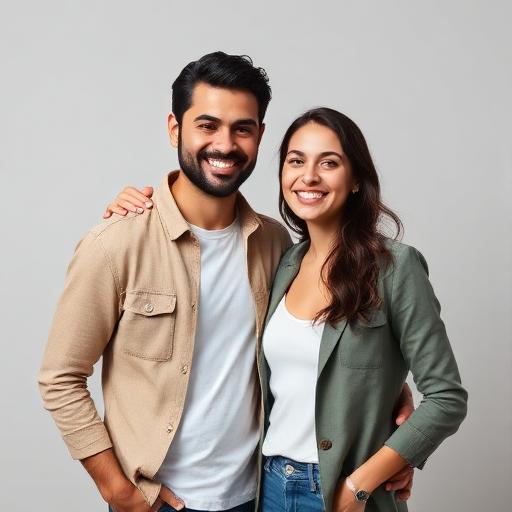 Foto de Camila e Diego Prado, cliente da Liberty em Belo Horizonte/MG