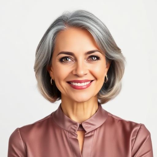 Foto de Vera Lúcia Antunes, cliente da Liberty em Florianópolis/SC